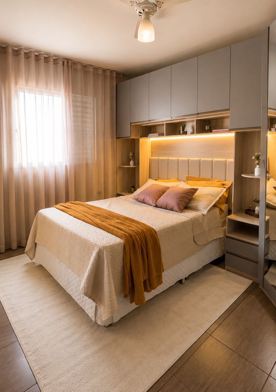 Depois - quarto transformado com achadinhos do grupo Casinha da Ju